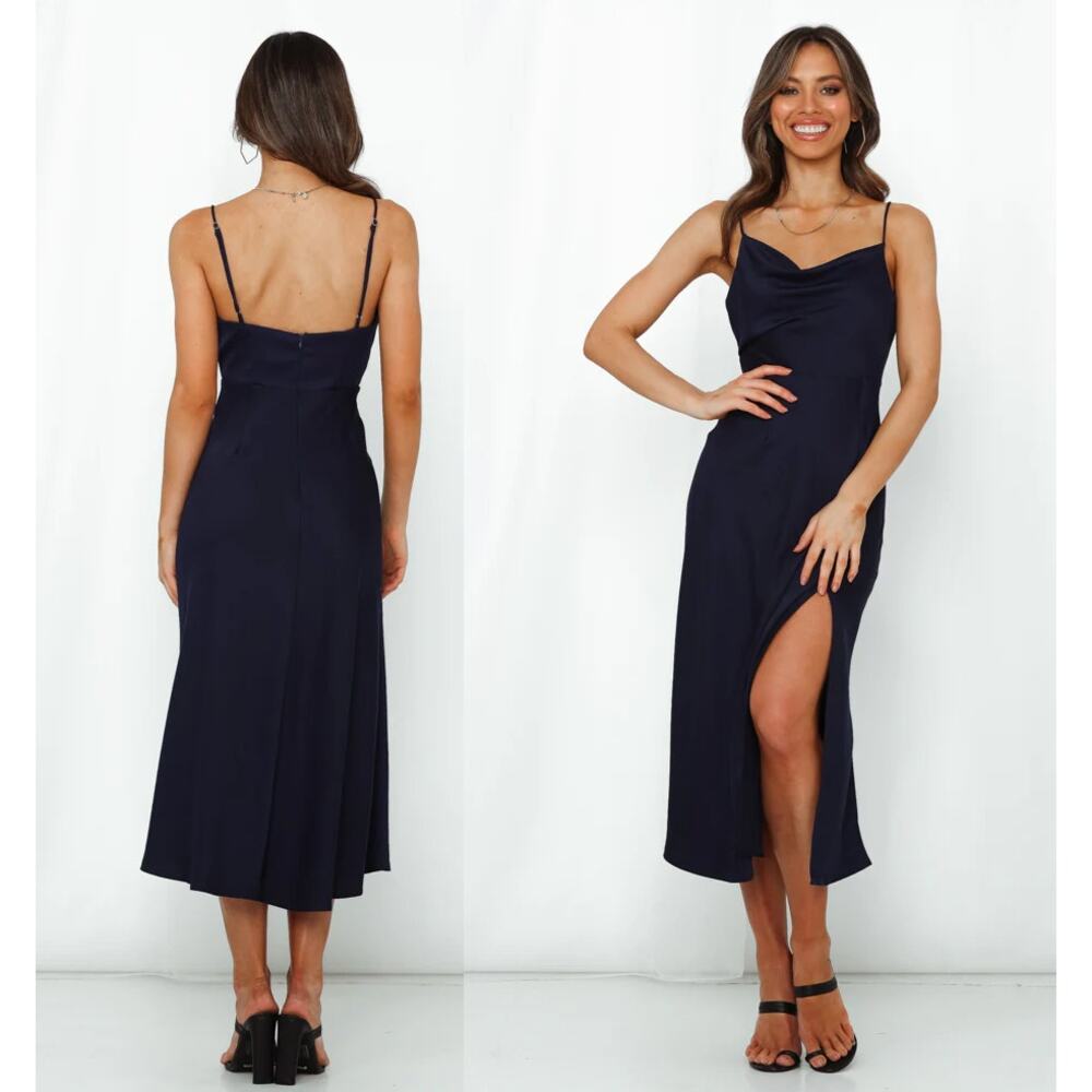 Hello Molly | Family Secret Maxi Dress | Navy | US Sz 4